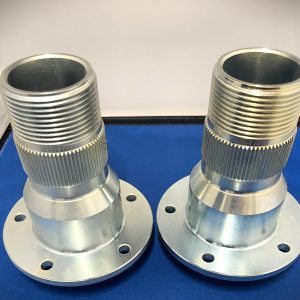 Pair Morgan 4/4 Front Hubs (K496 & K497)
