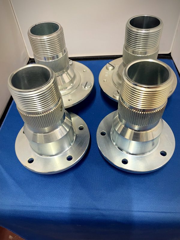 Complete Car Set Morgan 4/4 Front Hubs (K496-K497-K498-K499)